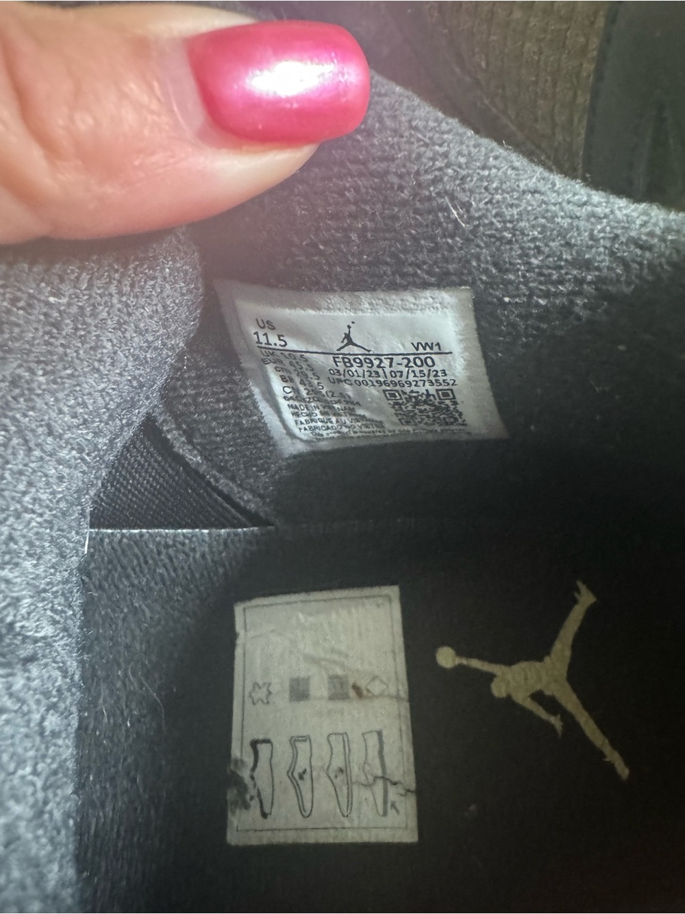 Nike Air Jordan 4 Retro Craft Men's Olive Green Sneakers - Picture 5 of 7